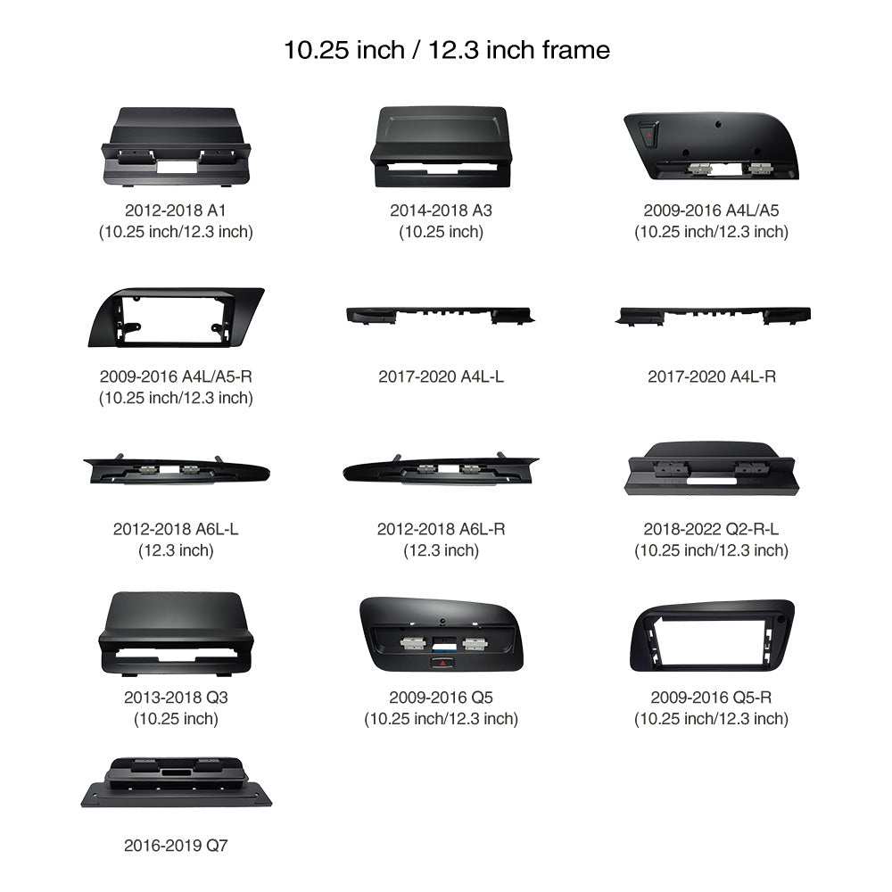 Andream Apple Carplay Android Auto Interface Automotive Manufacturer For Audi A3 A4 A5 A6 A7 A8 Q3 Q5 2009-2018 Car Radio Stereo Multimedia Car DVD