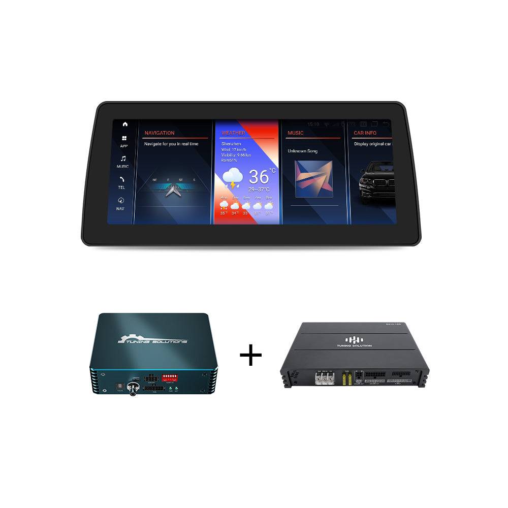 Andream Android Auto Touchscreen Hi-Fi DSP Audio Upgrade Optical Decoder Optical Sound For BMW EVO 1 2 3 4 5 Series X1 X2 X3 Navigation Carplay