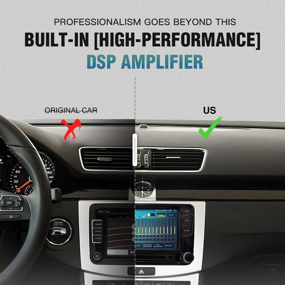 Andream Android 13 7 Inchs Car Radio GPS For VW Volkswagen Skoda Octavia Golf Touran Passat Polo Jetta SEAT Radio Player Universal Carplay Multimedia