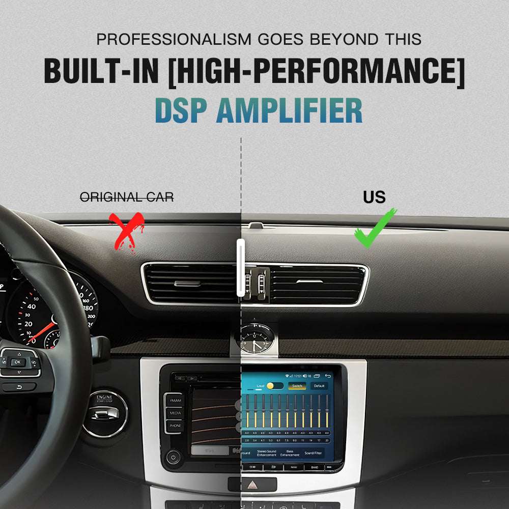 Andream Android Autoradio For Volkswagen Passat B6 B7 Golf 5 6 Polo Jetta Skoda Seat Touran Tiguan Altea Car Radio Multimedia Player GPS CD Carplay
