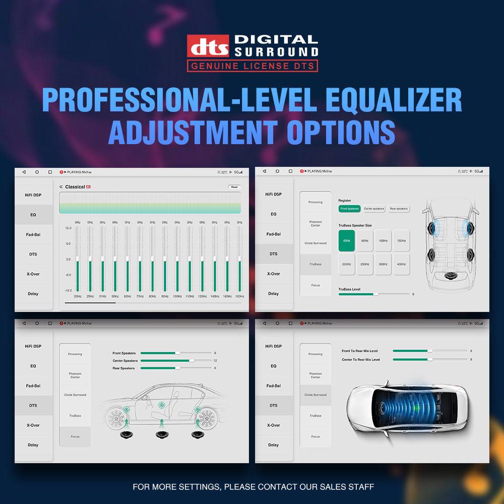 Andream 7" Android 14 Car Radio GPS For VW Volkswagen Skoda Octavia Golf Touran Passat Polo Jetta SEAT Radio Player Carplay Multimedia DVD Player