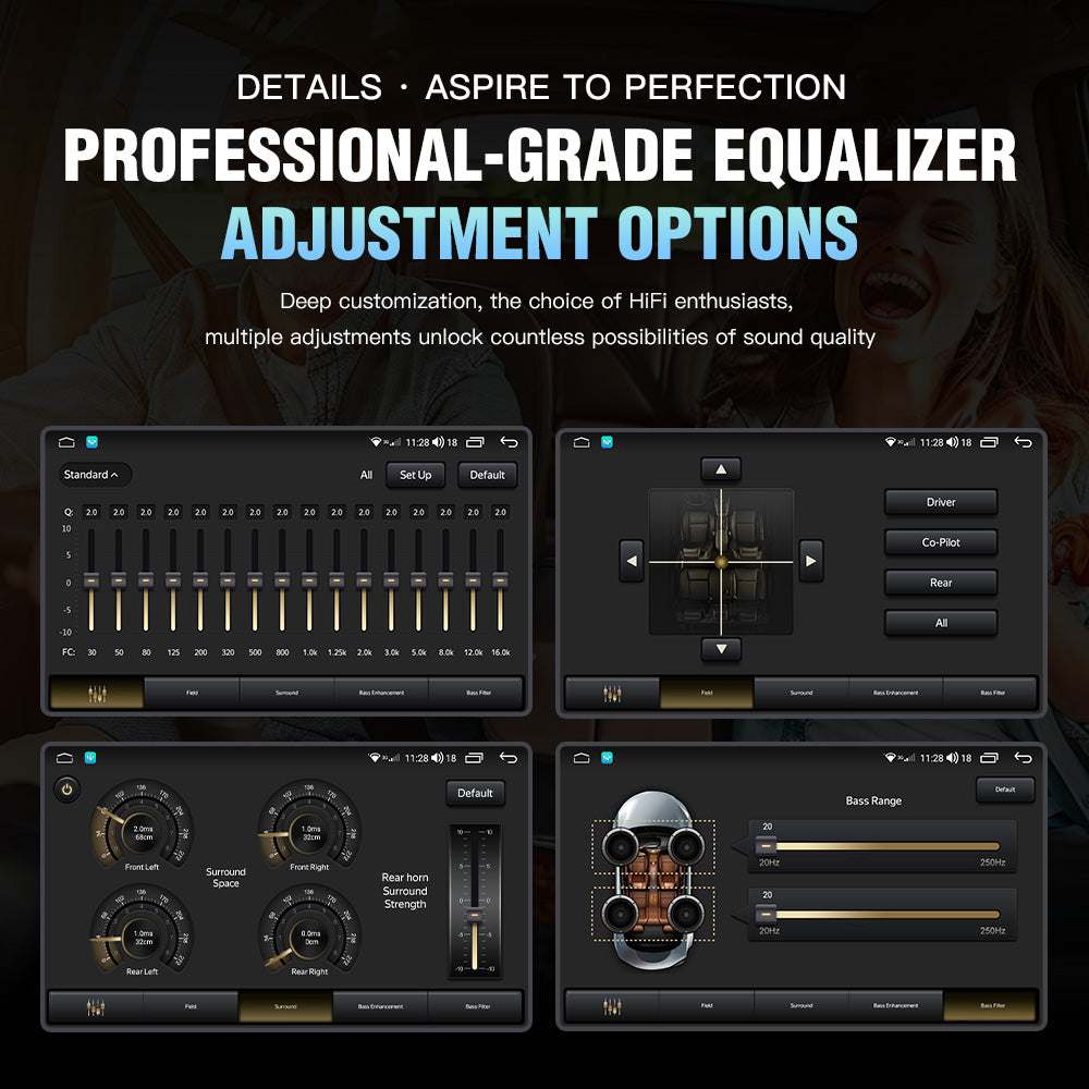 Andream Android 14 Wireless CarPlay Android Auto for BMW E46 325i M3 Sedan Car Stereo Audio Tuning Player