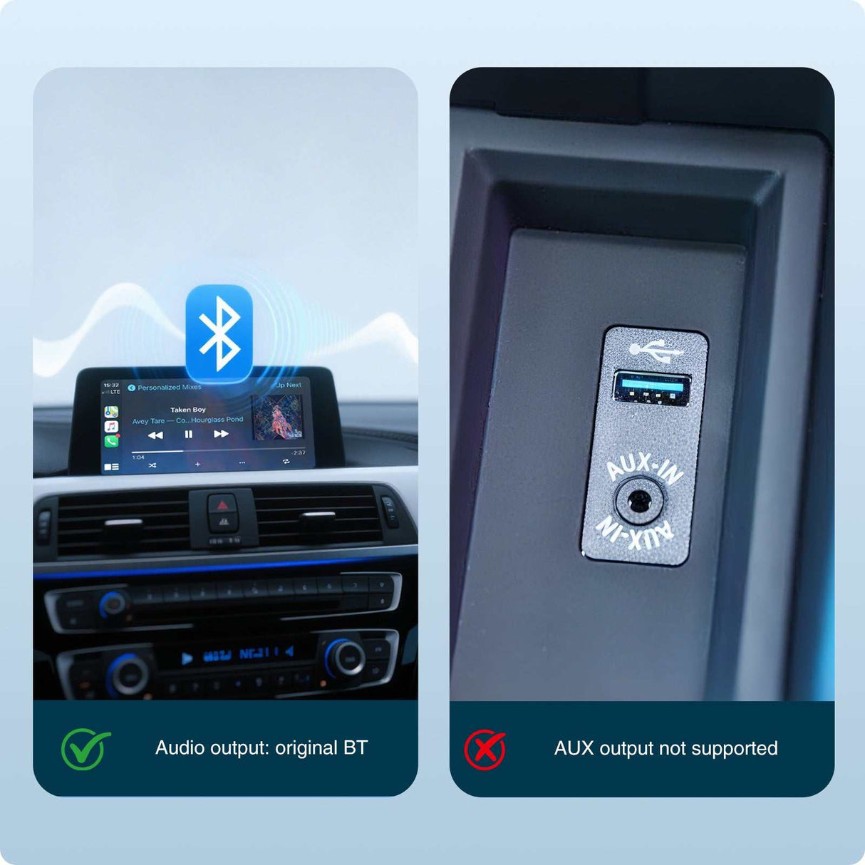 BMW NBT system dedicated wireless CarPlay Android car box suitable for BMW 1 2 3 4 5 6 7 series X3 X4 X5 X6 MINI GPS navigation