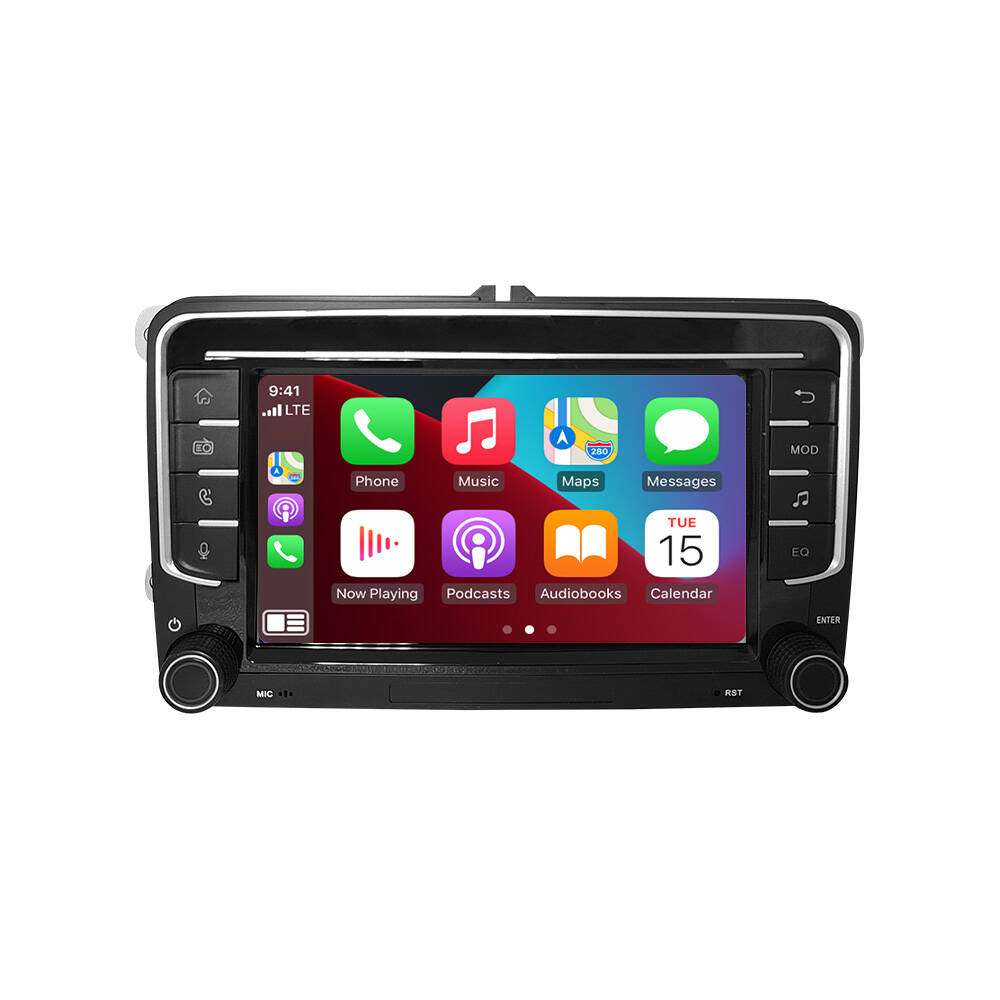 Andream Wireless CarPlay Screen 7" Screen For VW Volkswagen POLO GOLF PASSAT B6 SEAT Leon Skoda JETTA TIGUAN TOURAN Multimedia GPS Player Navigation