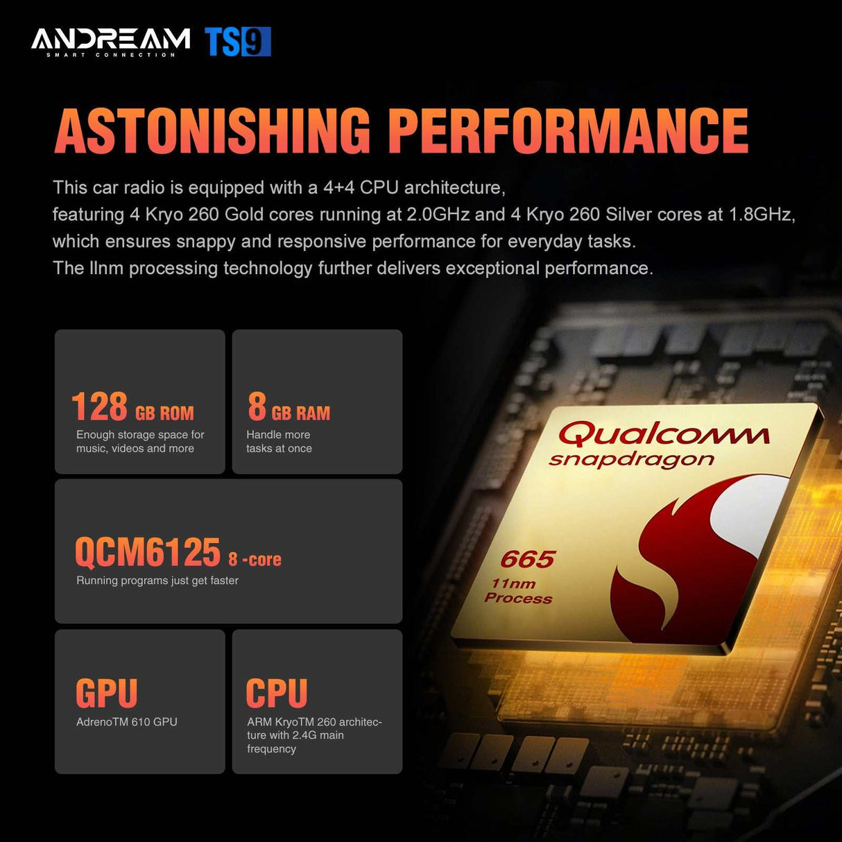 Andream Upgrade Stereo Android 8+256GB Car Radio For BMW 5 Series X5 E39 E53 M5 1996-2006 Wireless Carplay Android Auto Backup Camera Audio Player