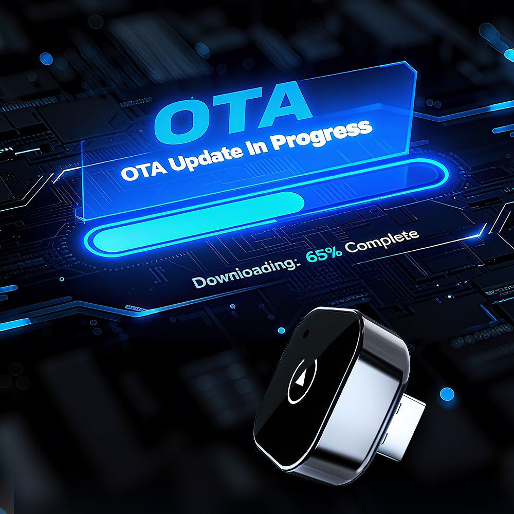 Andream MiNi Carplay Adapter USB Plug And Play WiFi Bluetooth Android Auto Connect Airplay For Car With Wired To Wireless CarPlay Smart Box