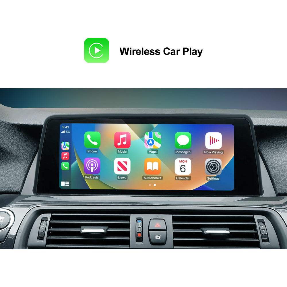 Andream 10.25" Android 13.0 8G+128G Qualcomm 8 core IPS Car Smart Navigation Core Radio For BMW Series 5 F10 F11 F18 Original CIC NBT System.