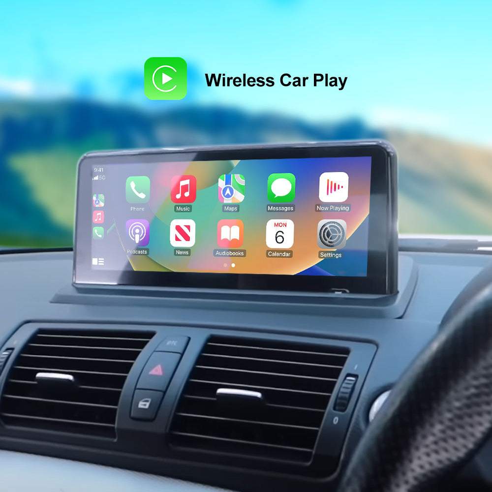 Andream 10.25" Wireless CarPlay Android Auto Car Multimedia Head Unit For BMW Series1 E87 E88 E81 E82 2005-2014 IPS Carplay Touch Screen.