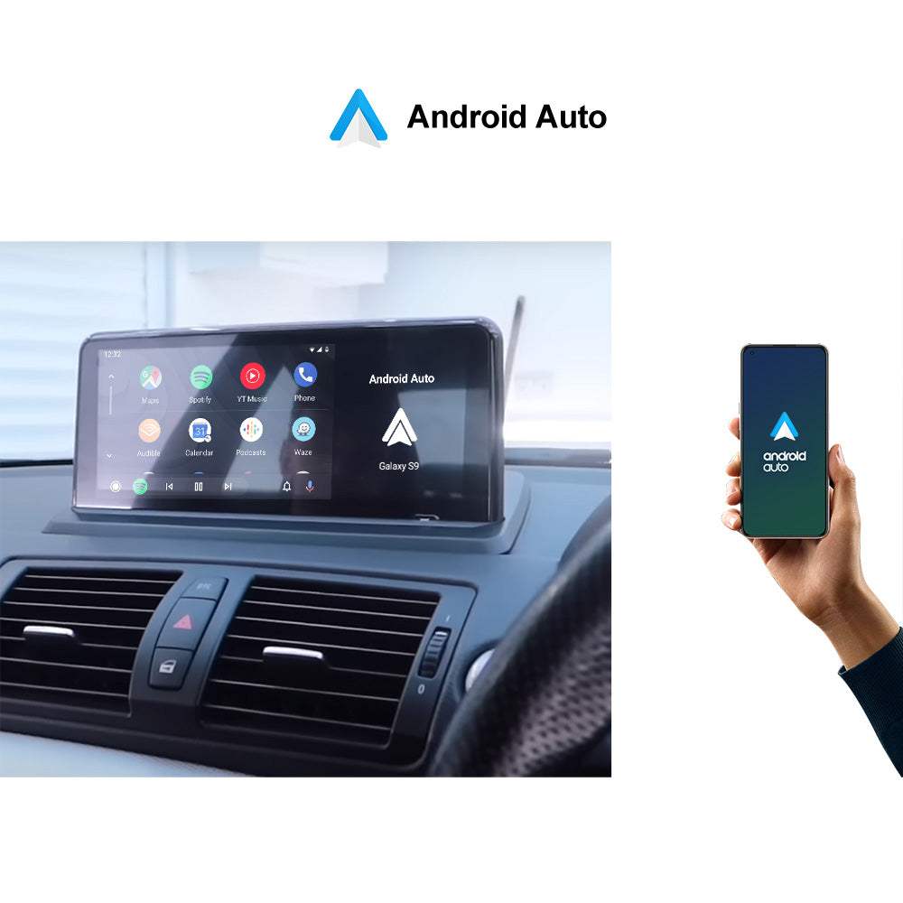 Andream 10.25" Wireless CarPlay Android Auto Car Multimedia Head Unit For BMW Series1 E87 E88 E81 E82 2005-2014 IPS Carplay Touch Screen.