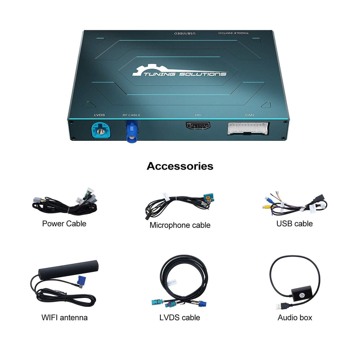 Andream Wireless Full Screen CarPlay Android Auto Retrofit Kit Smart Upgrade Module Box For Volvo XC90 XC60 XC40 S60 S90 V60 2017-2020 Multimedia