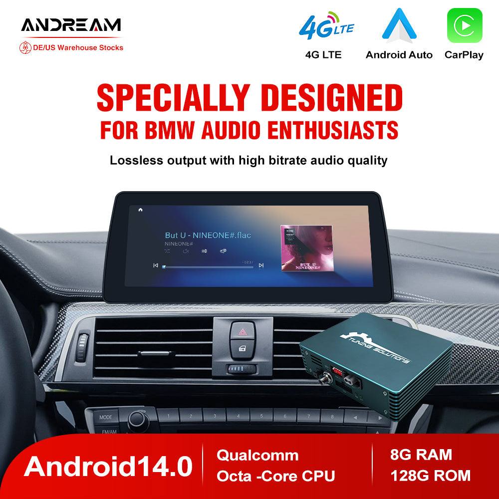 Andream Android Touchscreen Player Upgrade Solutions For BMW 12 3 4 5 6 7 Series X1 X3 X5 X7 NBT System Infotainment DSP Digital Audio Decoder Carplay