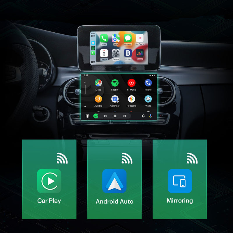 Wireless Carplay Car Radio 7'' Écran Tactile Autoradio - Temu France