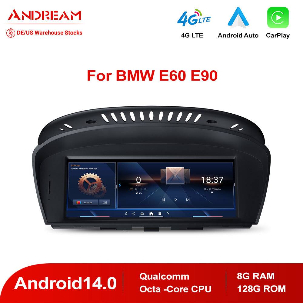 Andream 8.8" Android 14.0 8G+128G  Qualcomm Octa-core MultiMedia For BMW Series3 5 E60 E61 E62 E63 E64 M6 E90 E91 E92 E93 M3 GPS Navigation Head Unit