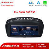 Andream 8.8" Android 14.0 8G+128G  Qualcomm Octa-core MultiMedia For BMW Series3 5 E60 E61 E62 E63 E64 M6 E90 E91 E92 E93 M3 GPS Navigation Head Unit
