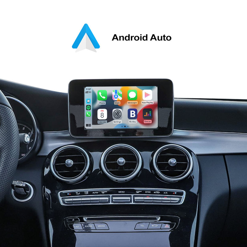 Andream Wireless CarPlay Android Auto MMI Interface Adapter Prime Retrofit For Mercedes Benz NTG 4.5 4.7 4.8 5.0 5.1 Mirror Link Navigation Box Kit