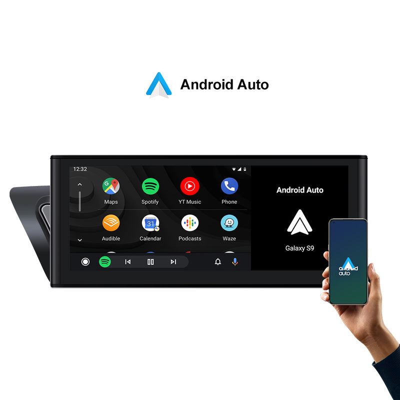 Andream 10.25'' 12.3'' Touchscreen Carplay Android Auto Interface For Audi A3 A4 A5 Q3 Q5 Q7 Android13.0 8+128GB GPS Car Multimedia Player Navigation