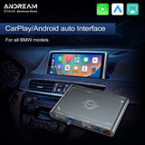 Andream Prime Kit BMW Wireless CarPlay Android Auto MMI CIC NBT EVO Compatible Series 1 2 3 4 5 6 7 X1 X3 X4 X5 X6 X7 Mini I3 I8 GPS Navigation