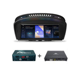 Andream Android Touchscreen Display Upgrade With Fiber Decoder Box For BMW 1 3 5 6 7 Series X1 X3 X5 X6 CIC Systems Carplay Android Auto Navigation