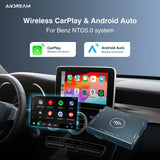 Andream MMI Interface Wireless CarPlay/Android Auto GPS for Mercedes NTG5.0 A B C E S Class GLA GLC GLE GLS