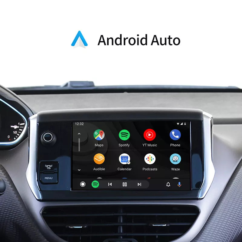 Andream Wireless Carplay Android Auto MMI Prime Retrofit Box For Peugeot 508 Citroen DS5/6 2013-2017 Original Screen Upgrade Monitor Mirror Link
